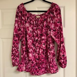 Michael Kors Floral Blouse